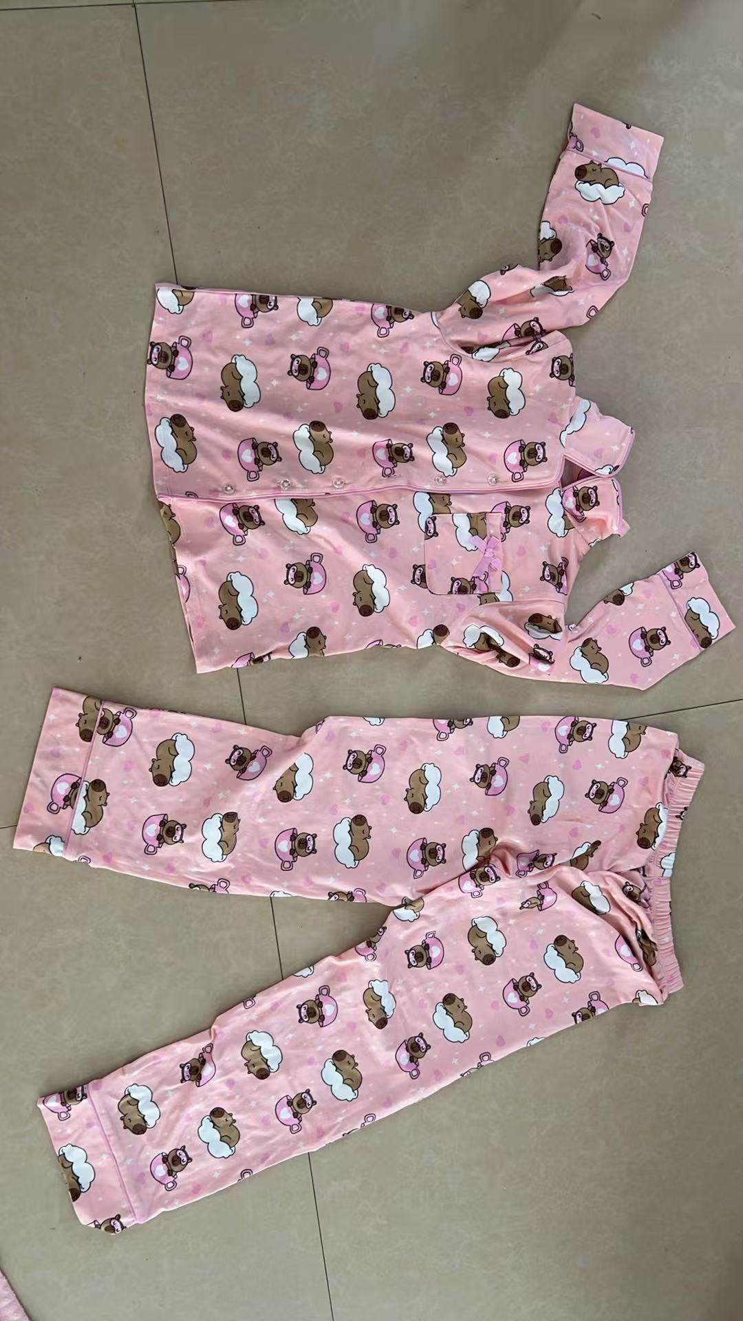 安阳家居服套装，纯加工