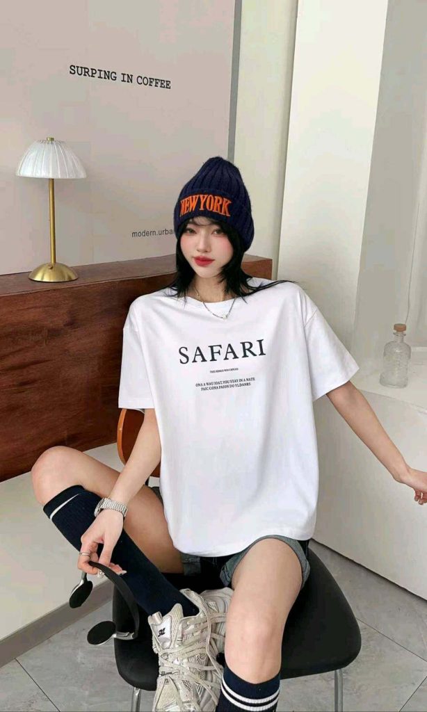 青岛女装短袖外发，跑量简单