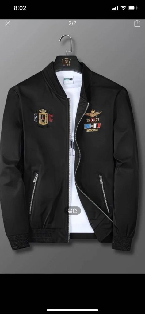 泉州简单款夹克外发