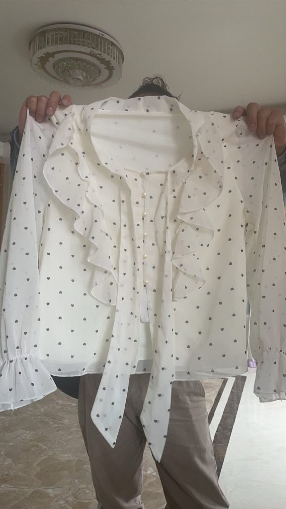 揭阳半重工雪纺衫订单